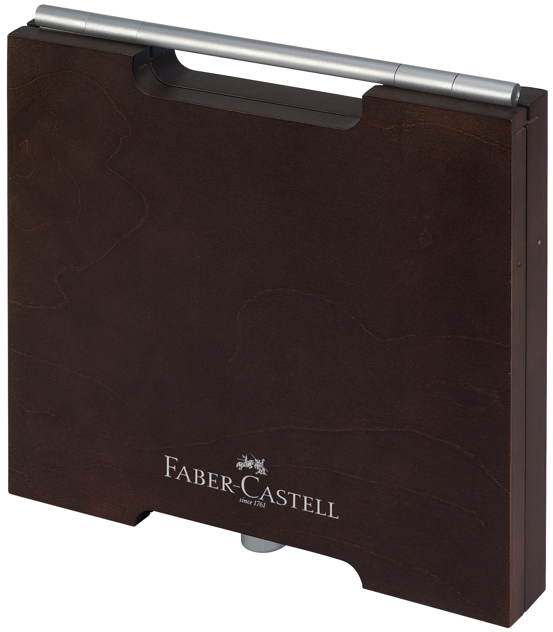 Faber-Castell 110072 – Wooden Case with 72 Polychrome Ecopencils, Multi-Coloured