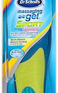 Dr. Scholl's Massaging Gel Sport Replacement Insoles (Women's Sizes 6-10) 1-Pair