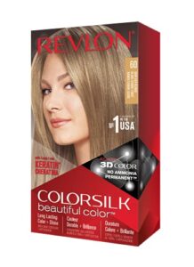 revlon colorsilk haircolor, dark ash blonde, 10 ounces (pack of 3)