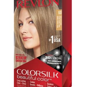 Revlon Colorsilk Haircolor, Dark Ash Blonde, 10 Ounces (Pack of 3)