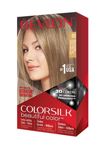 Revlon Colorsilk Haircolor, Dark Ash Blonde, 10 Ounces (Pack of 3)