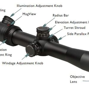 Vortex Optics Viper PST Gen I 6-24x50 SFP Riflescope - EBR-1 MOA Reticle