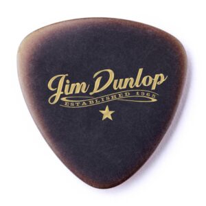 dunlop americana 3.0mm brown large triangle guitar pick, 3 pack