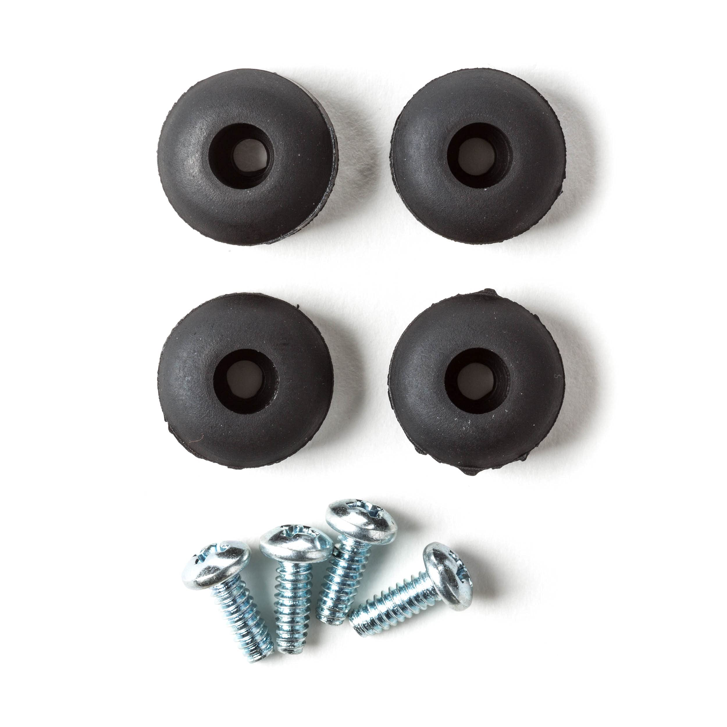 Dunlop ECB151 Rubber Feet with Screws, 4/Bag