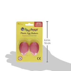 Latin Percussion LPR004-CH RhythMix Egg Shakers - Cherry