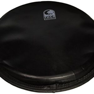 Toca TP-FHMB14 14-Inch Goat Skin Black Goat Skin Head for Mechanically Tuned Djembe