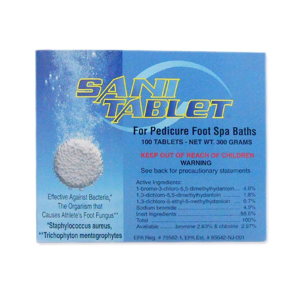 SANI CARE Sani-Tablet 100 Tablets (Model: SAN0100)