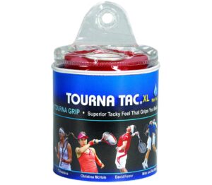 tourna tac overgrip 30 pack: tourna tennis overgrips