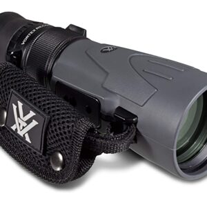 Vortex Optics Recon R/T 15x50 Tactical Scope Monocular - MRAD Reticle, Utility Clip, Adjustable Eyecup, Rubber Armor, Non-Slip Grip, Fogproof, Waterproof - Unlimited, Unconditional Warranty