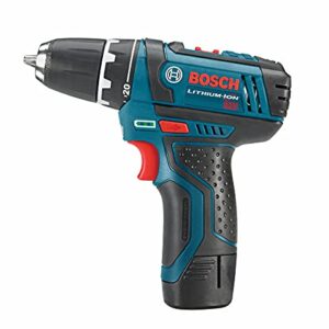 Bosch 12V Max 3/8 Inch Cordless Drill Driver Kit with (2) 2 Ah Batteries