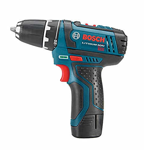 Bosch 12V Max 3/8 Inch Cordless Drill Driver Kit with (2) 2 Ah Batteries