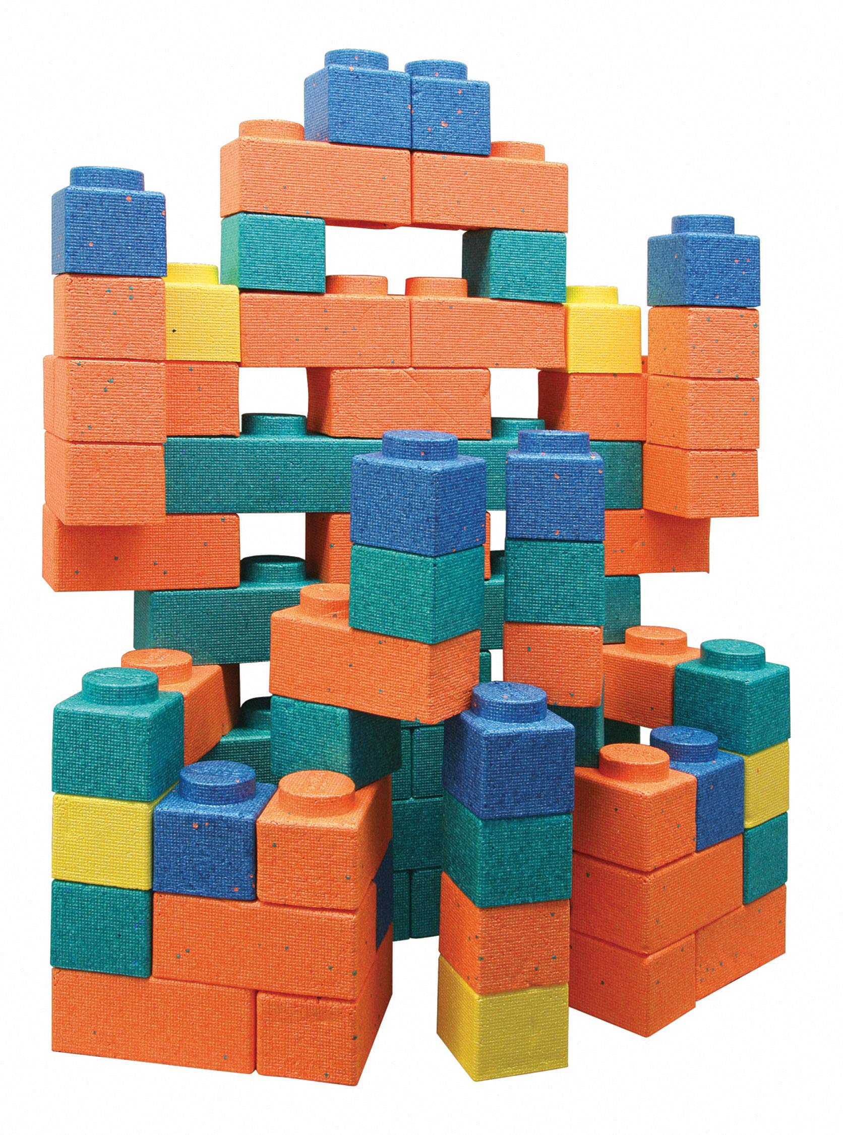 Creativity Street Gorilla Blocks Extra Large 66-Piece Building Blocks Set for Kids and Babies