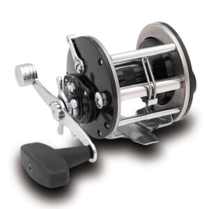 PENN General Purpose Level Wind Conventional Nearshore/Lake Fishing Reel, HT-100 Star Drag, max of 15lb | 6.8kg, Machined and Anodized Aluminum Spool with Bakelite Sideplates