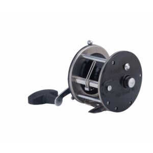 PENN General Purpose Level Wind Conventional Nearshore/Lake Fishing Reel, HT-100 Star Drag, max of 15lb | 6.8kg, Machined and Anodized Aluminum Spool with Bakelite Sideplates