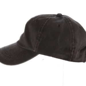 Dorfman Pacific Co. Men's Forever Weathered Cotton Cap, Black, One Size