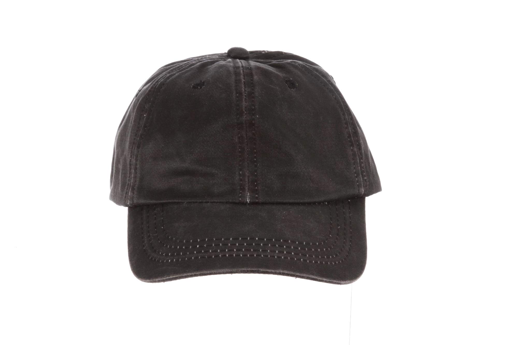 Dorfman Pacific Co. Men's Forever Weathered Cotton Cap, Black, One Size