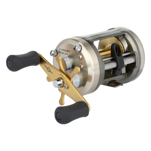 Shimano Cardiff 400A; Round Freshwater Fishing Reel