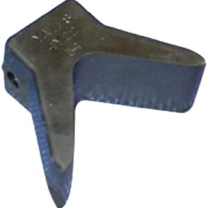 C.H. Yates Rubber 4Y22-3 2x2 Marine Molded Y Bow Stop with 1/2" Shaft