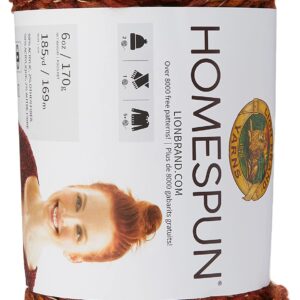 Lion Brand Homespun Yarn Wildfire (408)