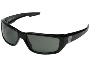 spy dirty mo sunglasses - spy optic steady series polarized sports eyewear - color black/grey, size: one size fits all