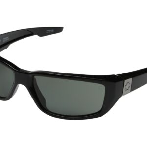 Spy Dirty Mo Sunglasses - Spy Optic Steady Series Polarized Sports Eyewear - Color Black/Grey, Size: One Size Fits All