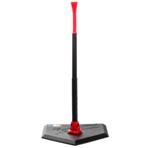 franklin sports kids teeball batting tee - youth baseball tee stand - adjustable + portable hitting practice tee - mlb spring swing