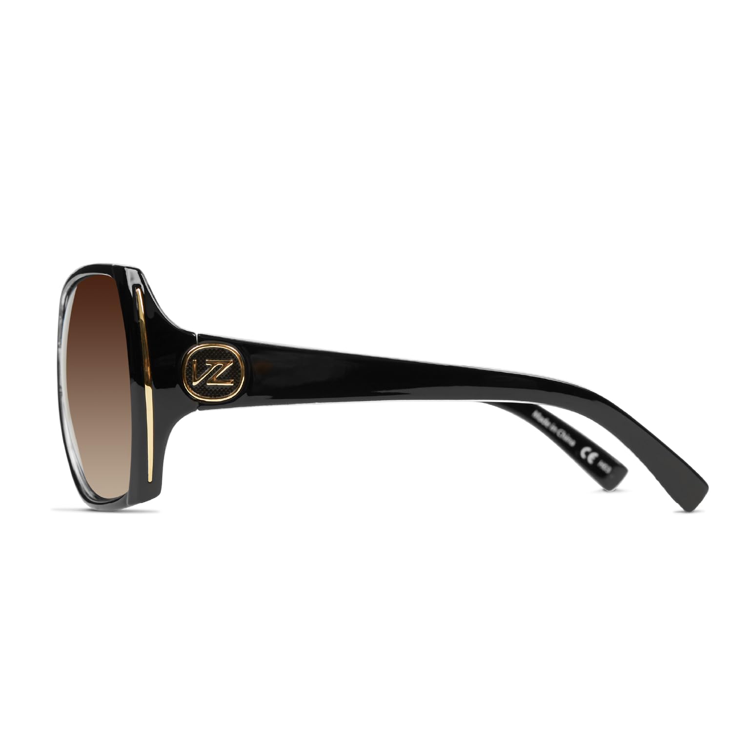 VonZipper Trudie Black Cyrstal/Brown Gradient