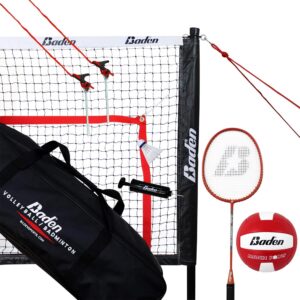 Baden Champions Volleyball Badminton Combo Set