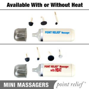 Point Relief 14-1050 Mini Massager for Handheld Targeted Massage Therapy Relieve Muscle Pain