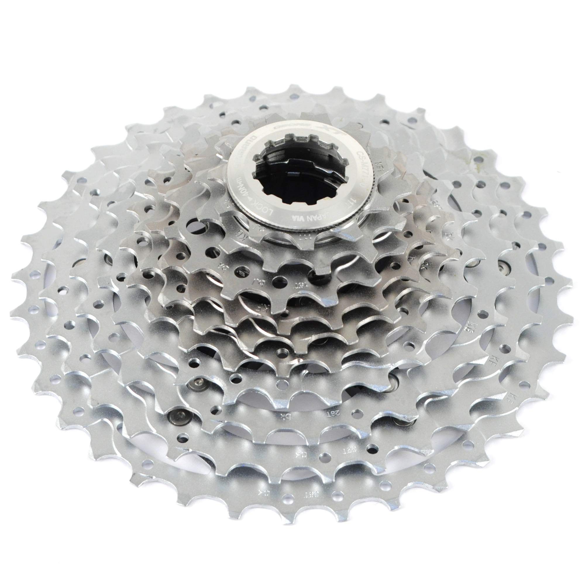 Shimano CS-M771 XT Bicycle Cassette (10-Speed, 11/36T, Silver)