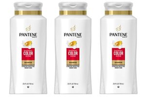 pantene radiant color shine shampoo 25.4 fl oz (pack of 3)