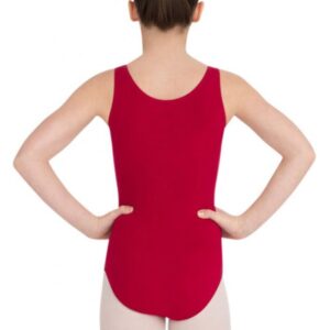 Capezio High-Neck Tank Leotard - Girls, Garnet, Intermediate