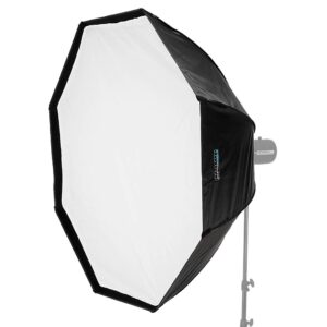 Pro Studio Solutions EZ Pro Beauty Dish Octagon Softbox 48" with Speedring, for Balcar, White Lightning, Lighting, X800, X1600, X3200 Strobe Flash Light, Speed Ring, Soft Box, Octbox