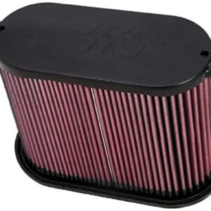 K&N Engine Air Filter: Increase Power & Towing, Washable, Premium, Replacement Air Filter: Compatible with 2008-2010 FORD (F250 Super Duty, F350 Super Duty, F450 Super Duty, F550 Super Duty), E-0785