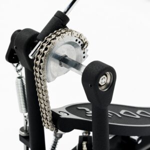 Drum Workshop, Inc. 3000 Series Pedals Bass Drum, Black and Silver, Single (DWCP3000)