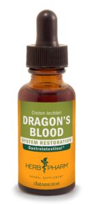 herb pharm dragon's blood liquid tree sap for digestive support - 1 ounce (ddrag01)