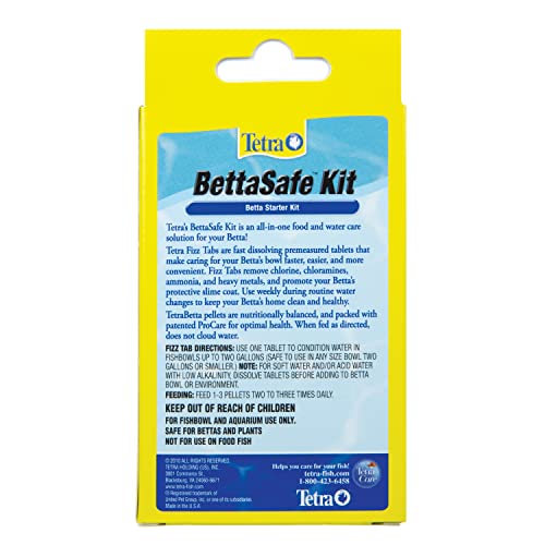 Tetra 77342 BettaSafe Kit Tablets, 8-Count