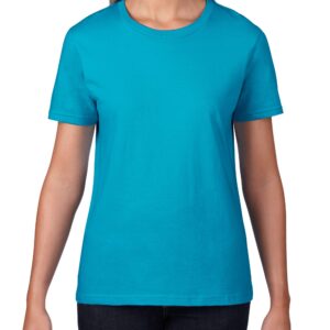 Anvil Ladies' Lightweight T-Shirt 2XL CARIBBEAN BLUE