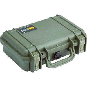 pelican 1170 case with foam (od green)