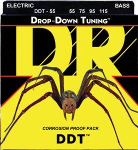 dr strings ddt bass guitar strings (ddt-55)