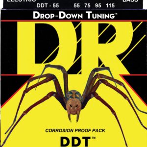 DR Strings DDT Bass Guitar Strings (DDT-55)