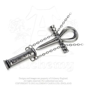 Alchemy Gothic Ankh Of The Dead Pendant