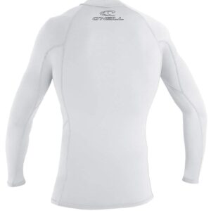 O'NEILL Basic Skins L/S Crew White M (5'9"-5'11", 150-170 lbs)