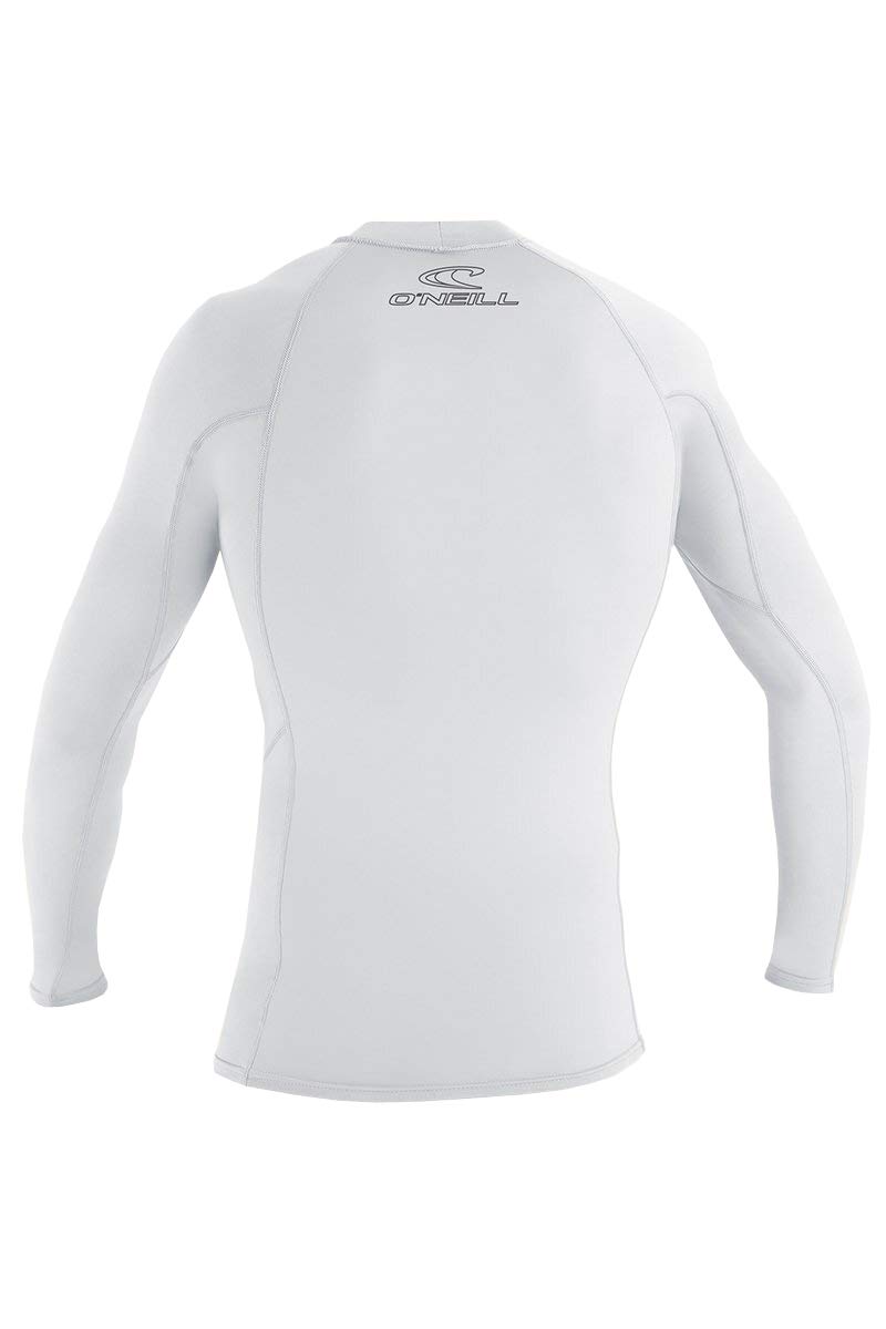 O'NEILL Basic Skins L/S Crew White M (5'9"-5'11", 150-170 lbs)