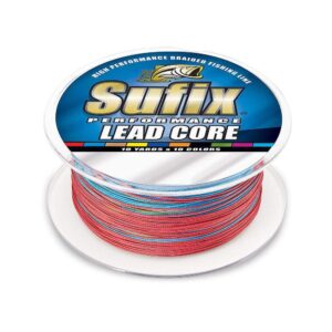 sufix performance lead core 100 yards metered fishing line (36-pounds)