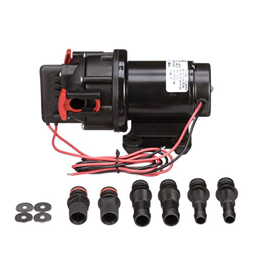 Seachoice Water Pressure System Pump, 2.9 GPM Max @ 41 PSI, 6.5 Ft. Max. Suction Lift, 12V DC