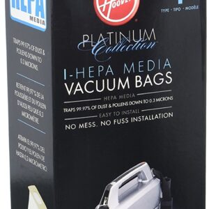 Hoover Platinum "I" Bags 2 Boxes (4 Bags Total) Genuine