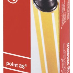 STABILO Point 88 Fineliner Pen,Brown,Pack of 10