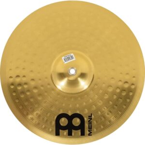 Meinl 14” Marching Cymbal Pair with Straps - Brass Alloy Traditional Finish - Made In Germany, 2-YEAR WARRANTY (MA-BR-14M)