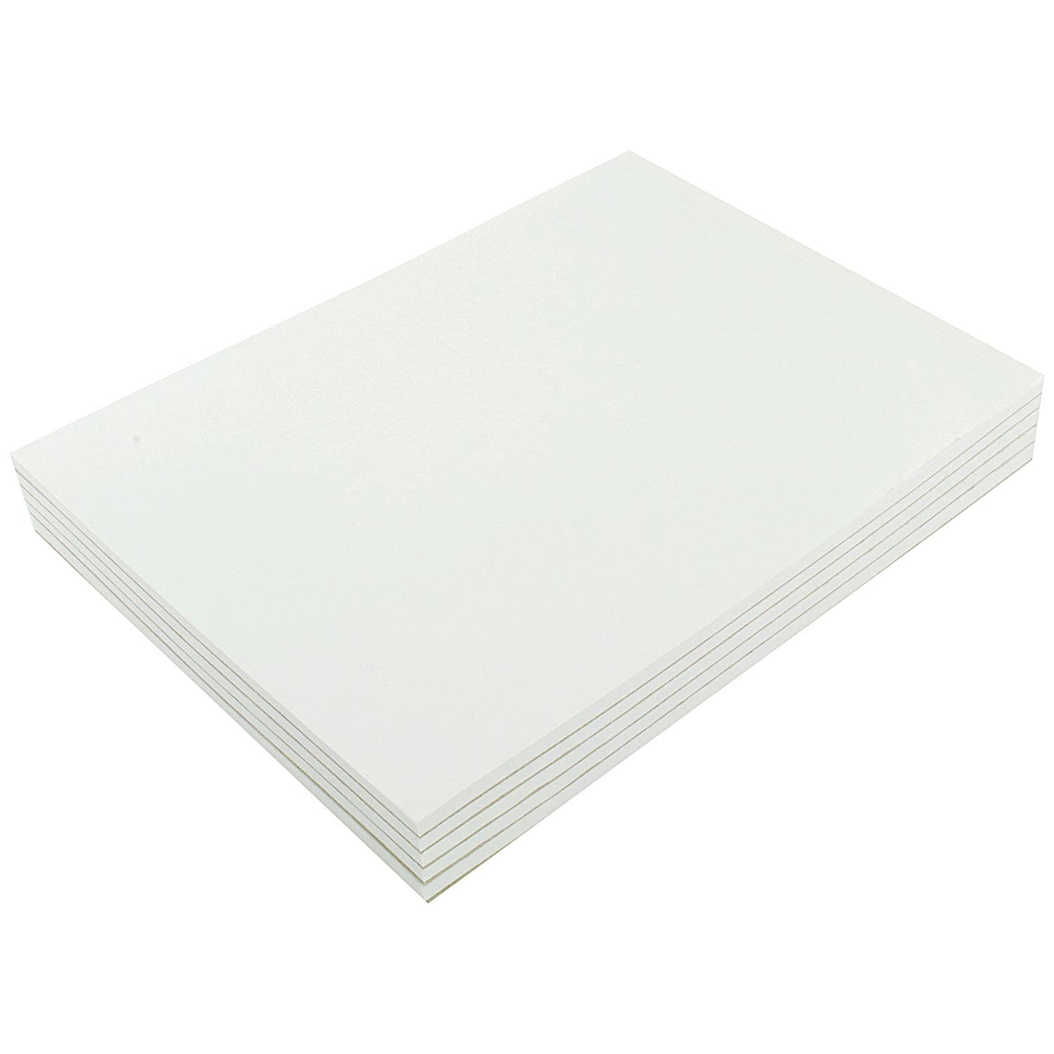 Q-Connect Plain Board Back Memo Pad 160 Pages A4 (10 Pack) KF32007